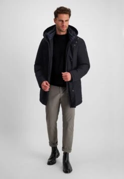 MILESTONE Sportswear Ms-Liverpool - Winterjas - Nachtblau -Jack and Jones Verkoopwinkel fce3ae85ca64427188990a3cc856954b