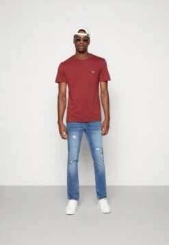 Denim Project Mr. Red Destroy - Slim Fit Jeans - Blue Denim -Jack and Jones Verkoopwinkel fce3cac2e68e49ea95343ae0c0acfac5