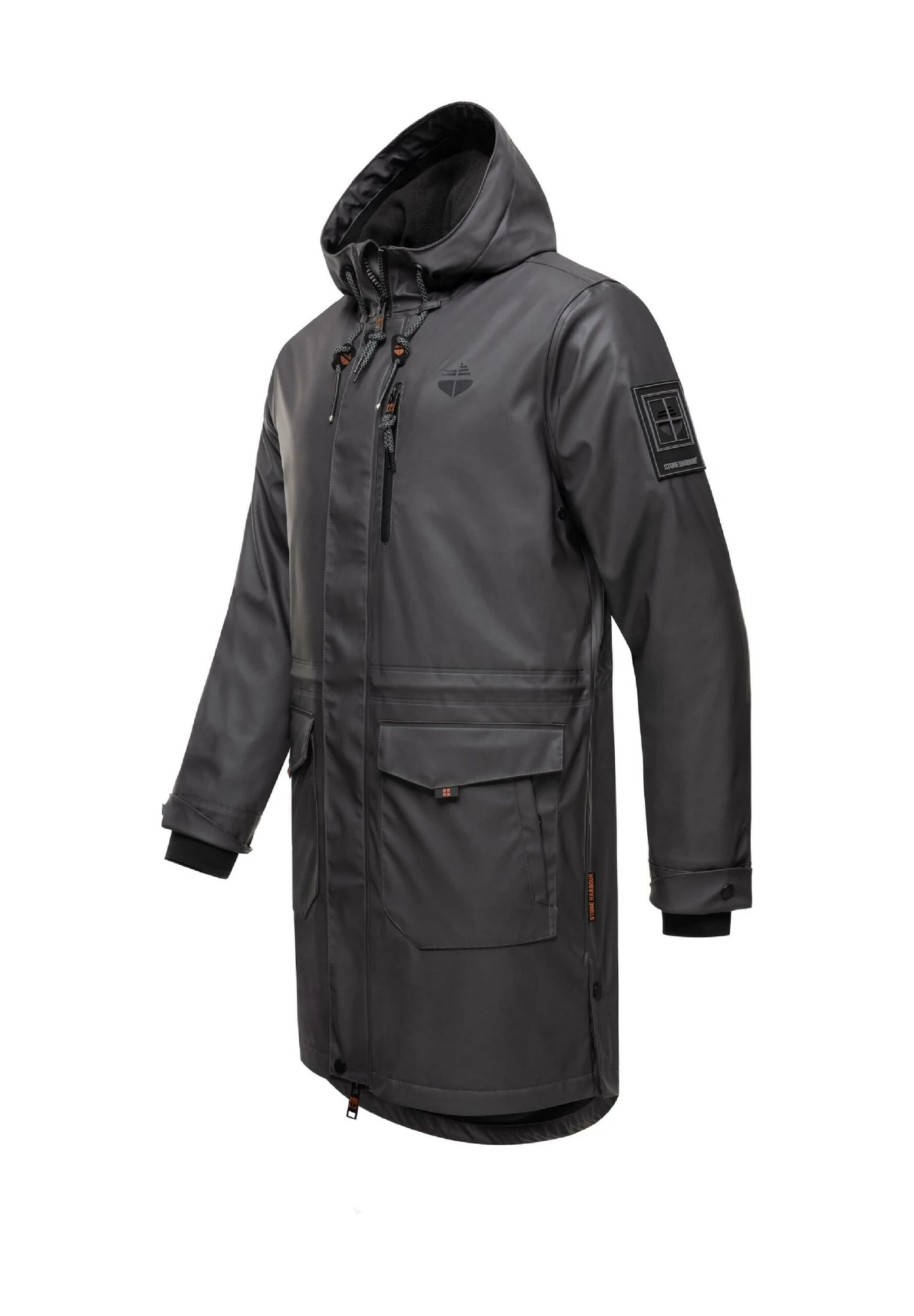 Verdaan - Regenjas - Dark Grey 4 Verdaan - Regenjas - Dark Grey - Afbeelding 2