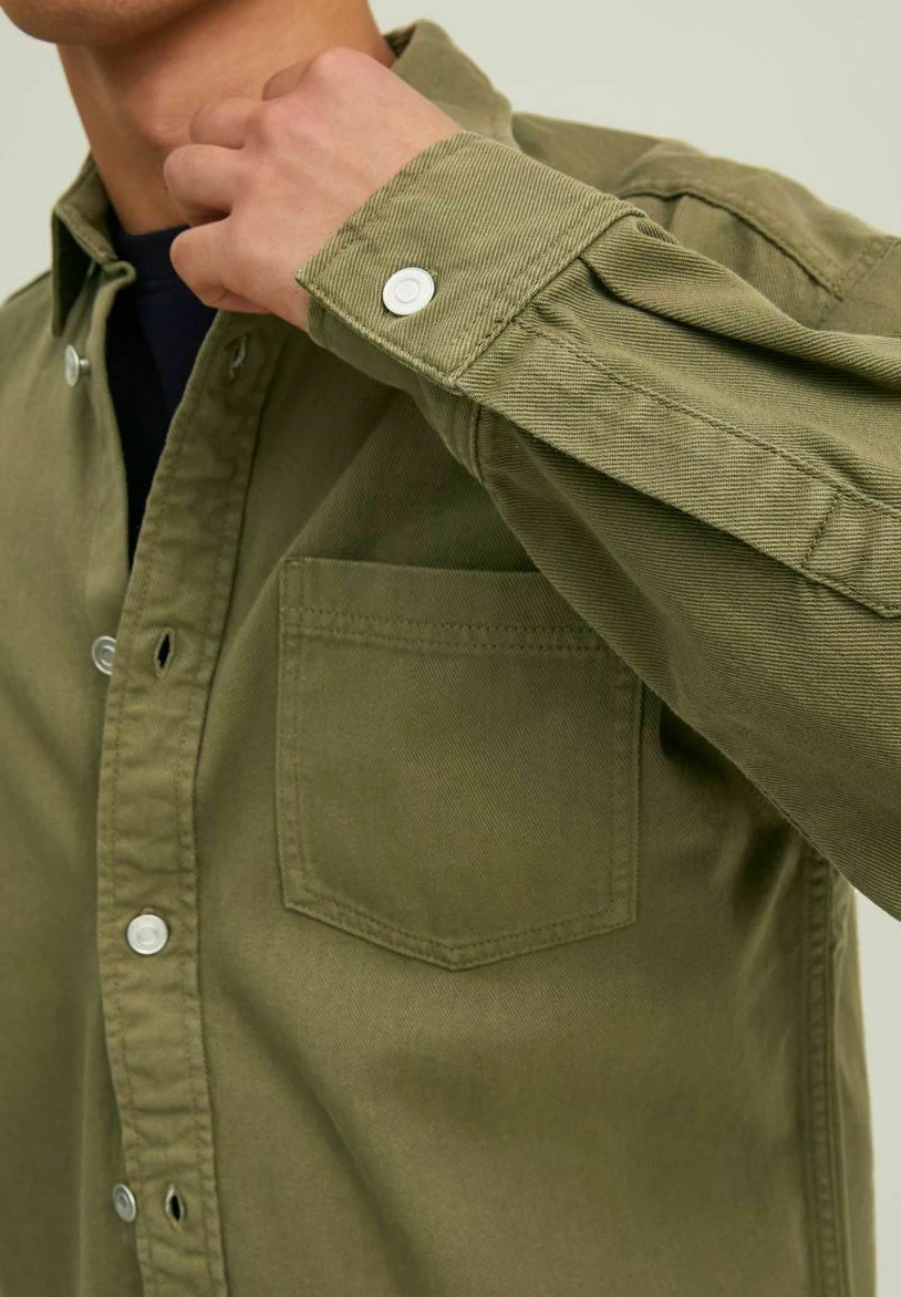Jack & Jones Overhemd - Olive Night 7 Jack & Jones Overhemd - Olive Night - Afbeelding 5