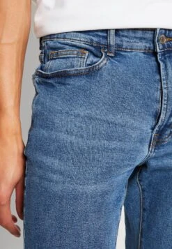 Denim Project Slim Fit Jeans - Medium Stone Wash -Jack and Jones Verkoopwinkel febe10ed3fda4e3fbc5a8f8a540a52cb