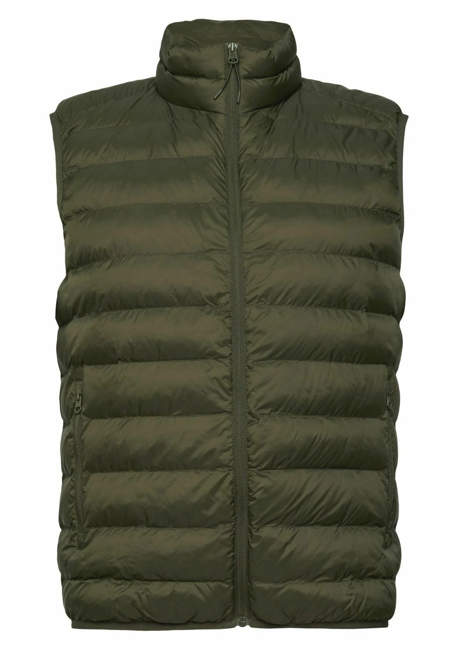 ESPRIT Rcs N Puffer V - Bodywarmer - Dark Khaki 7 ESPRIT Rcs N Puffer V - Bodywarmer - Dark Khaki - Afbeelding 5