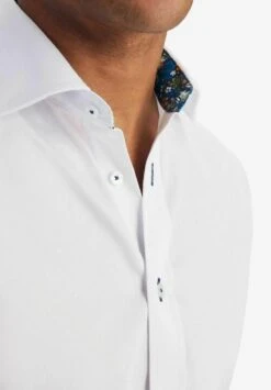 Vävning - Overhemd - White -Jack and Jones Verkoopwinkel ff28305382cd4db9a4910fc6f0d9aa39