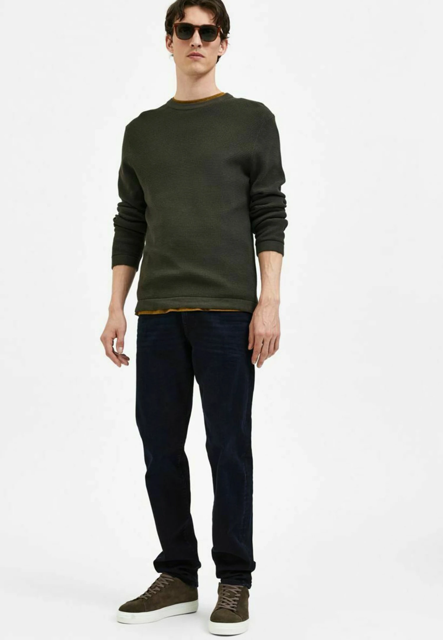 Selected Homme Dunkle - Straight Leg Jeans - Blue Black Denim 7 Selected Homme Dunkle - Straight Leg Jeans - Blue Black Denim - Afbeelding 5