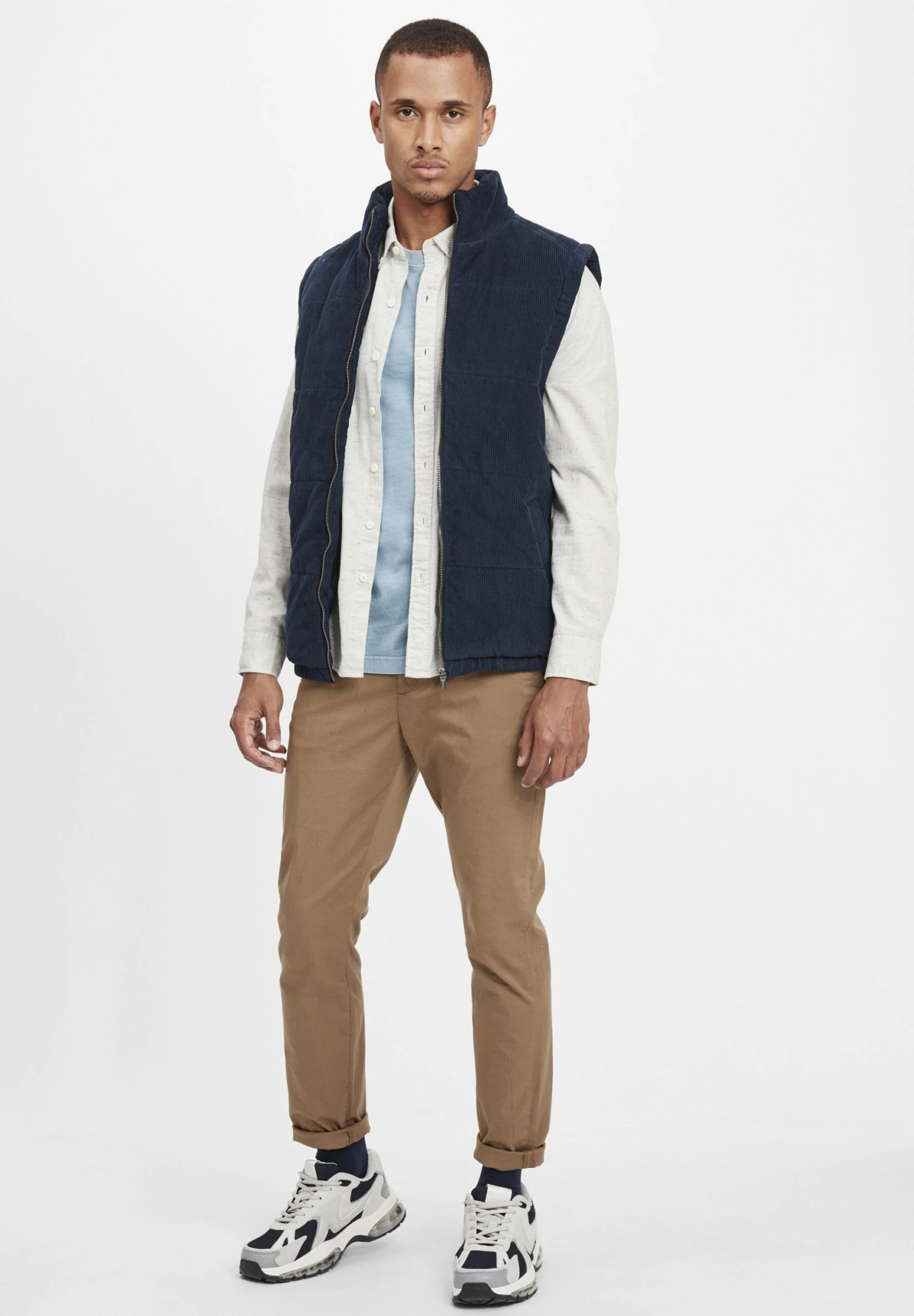 Blend Bhsomion - Bodywarmer - Dress Blues 4 Blend Bhsomion - Bodywarmer - Dress Blues - Afbeelding 2